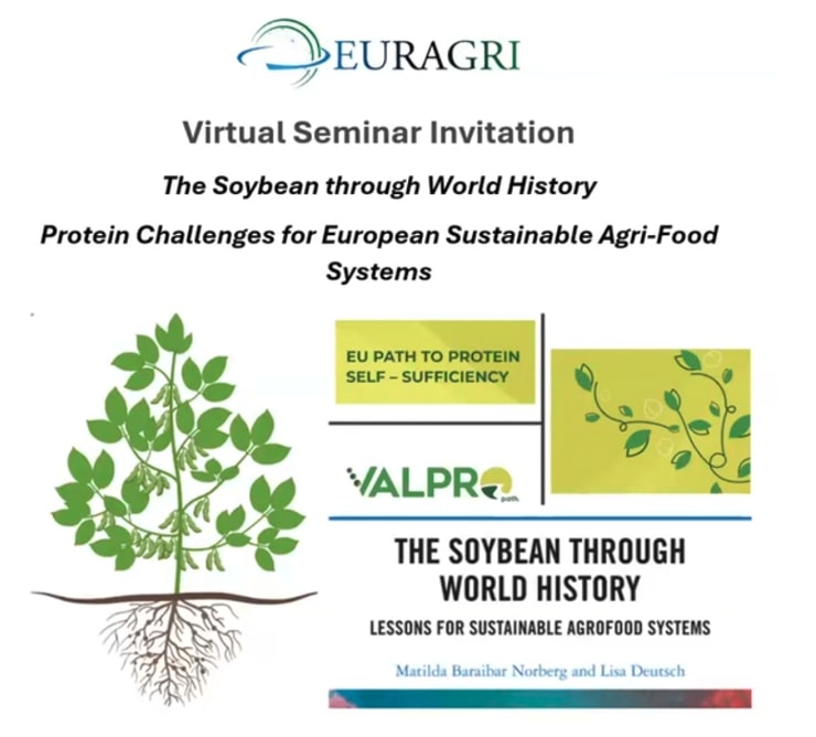 Soybean-seminar The Soybean through World History | EURAGRI Soybean-seminar The Soybean through World History | EURAGRI